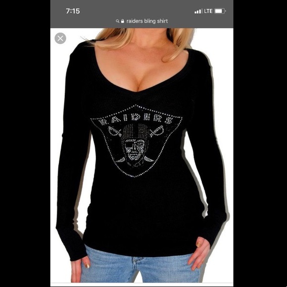 raiders bling jersey